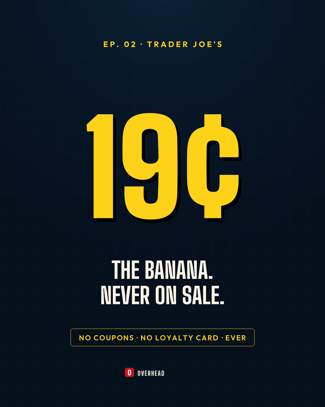 19-cent banana card