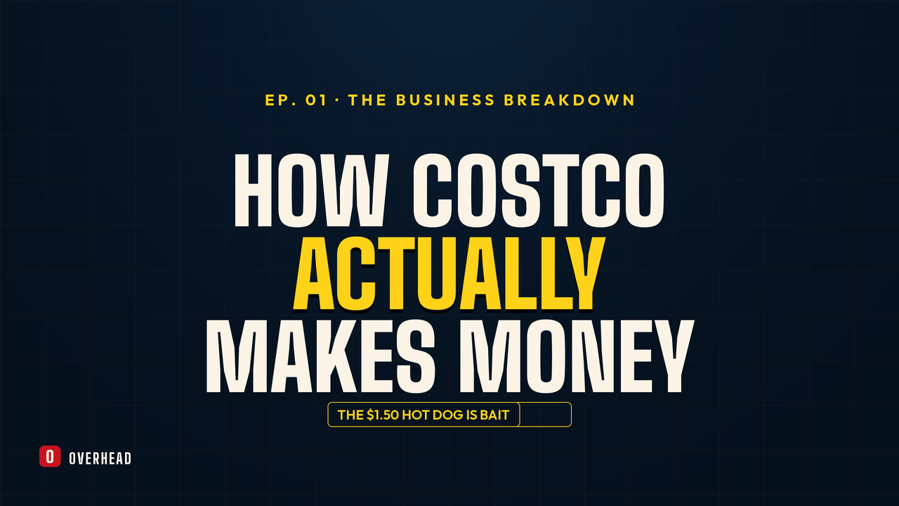 Ep. 01 title card — How Costco Actually Makes Money